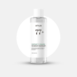 ANUA heartleaf toner for soothing sensitive skin and maintaining hydration balance