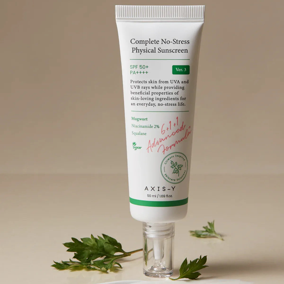 Complete No-Stress Physical Sunscreen SPF50+ PA++++ (50ml)