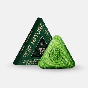 Nature Triangle Shampoo Bar – Calming & Strengthens Hair | Korean Herbal Haircare | Beutista