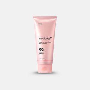 Medicube PDRN Pink Niacinamide Whip Cleanser – Korean brightening foam cleanser – 120g