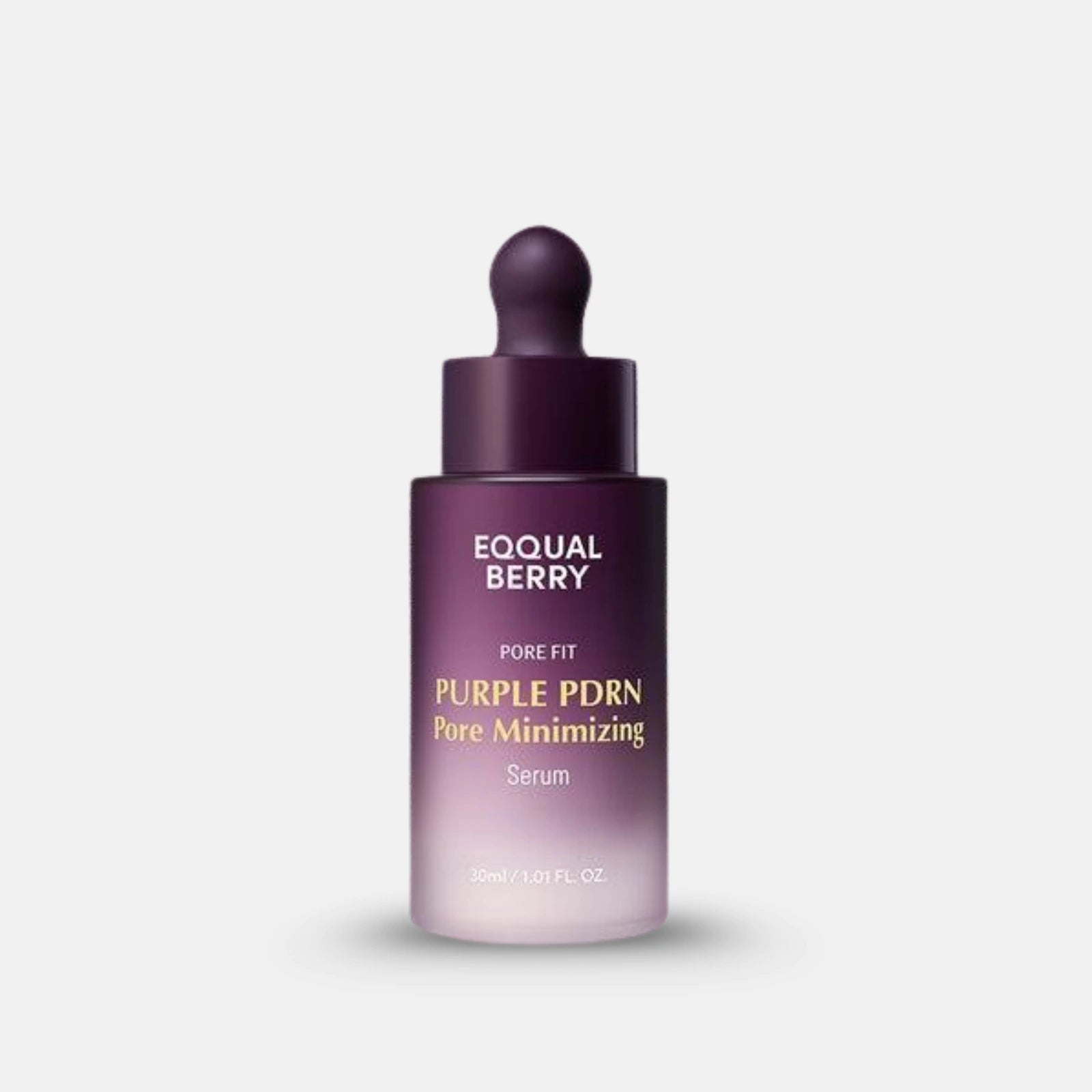 EQQUALBERRY Purple PDRN Pore Minimizing Serum – Korean vegan pore treatment – 30ml