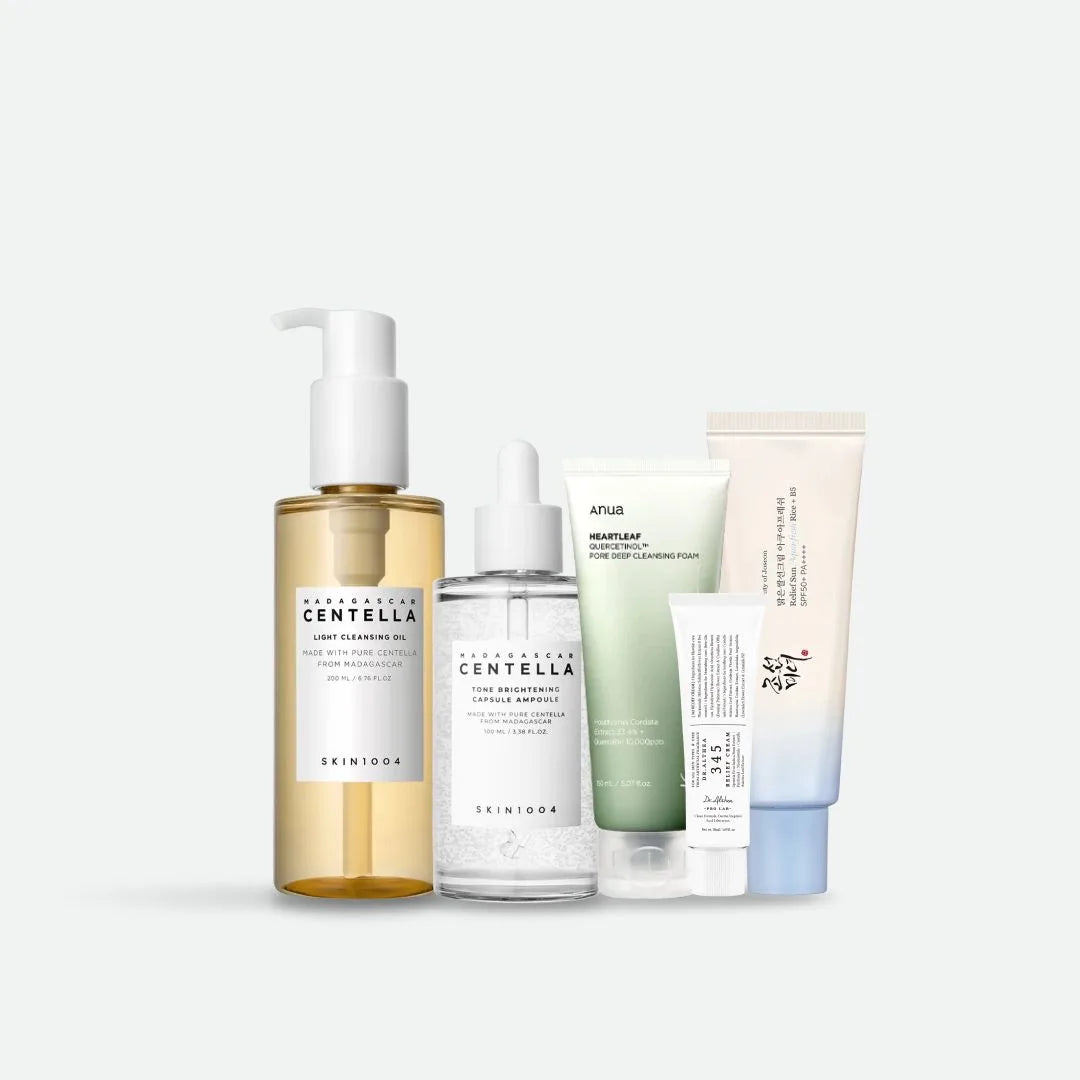 Korean Skincare Bundle for Oily, Acne-Prone Skin in Kuwait – Beutista K-Beauty